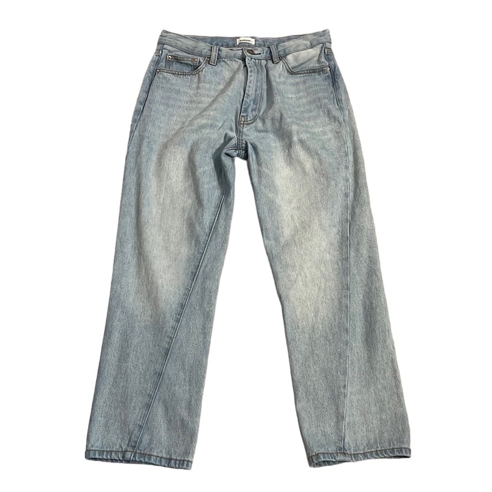 Toteme Twisted Seam High Waist Straight Leg Jeans
